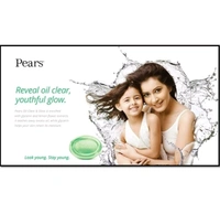 Pears Oil Clear & Glow Soap with Lemon Flower Extracts 75 g