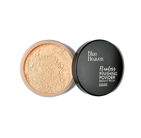 BLUE HEAVEN Flawless Finishing Powder (Dark Tan, 7.50g)