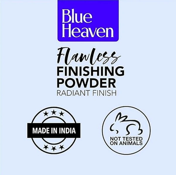 BLUE HEAVEN Flawless Finishing Powder (Dark Tan, 7.50g)