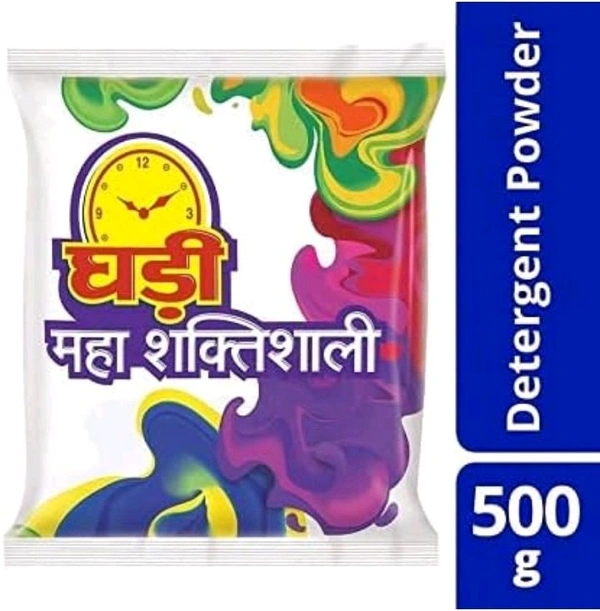 Ghadi Detergent Powder Maha Shaktishali 500gm Pack