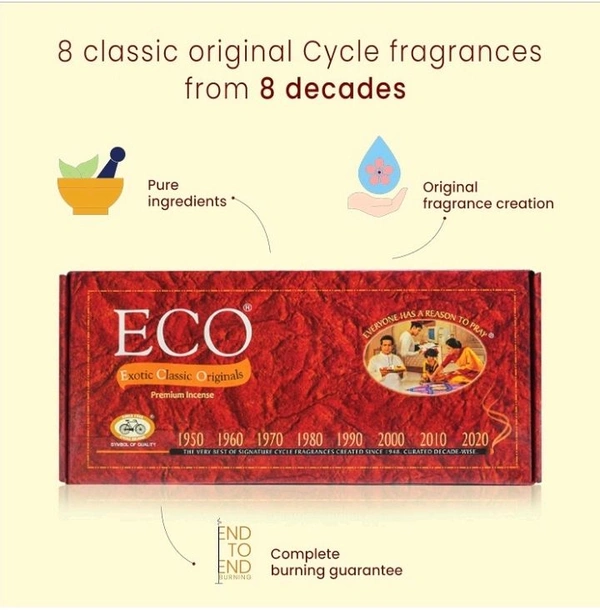 Cycle Pure Eco Handcrafted Premium Incense