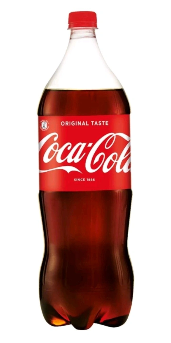 Coca-Cola Original Taste Soft Drink PET Bottle  2 L Chilled