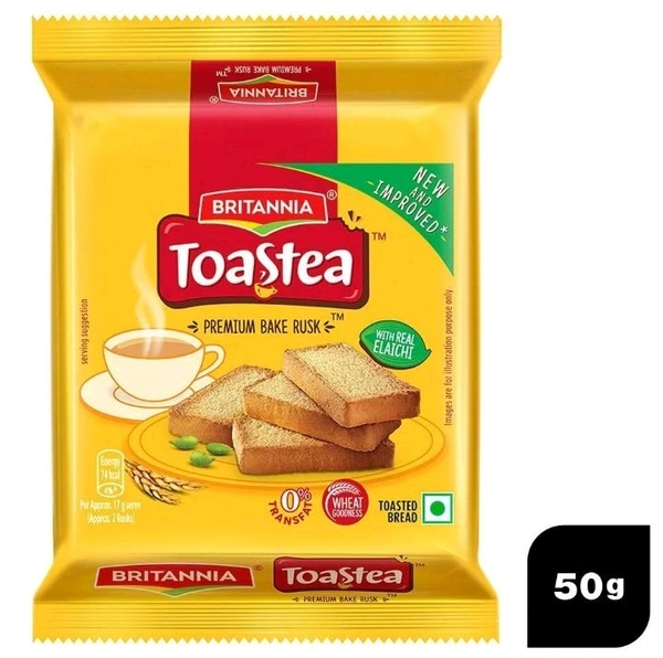 Britannia Toastea Premium Bake Rusk 50 g