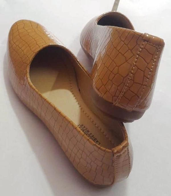 MISS LONDON women jutti size 7 - TAN