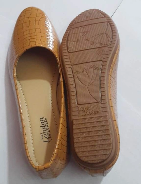MISS LONDON women jutti size 7 - TAN