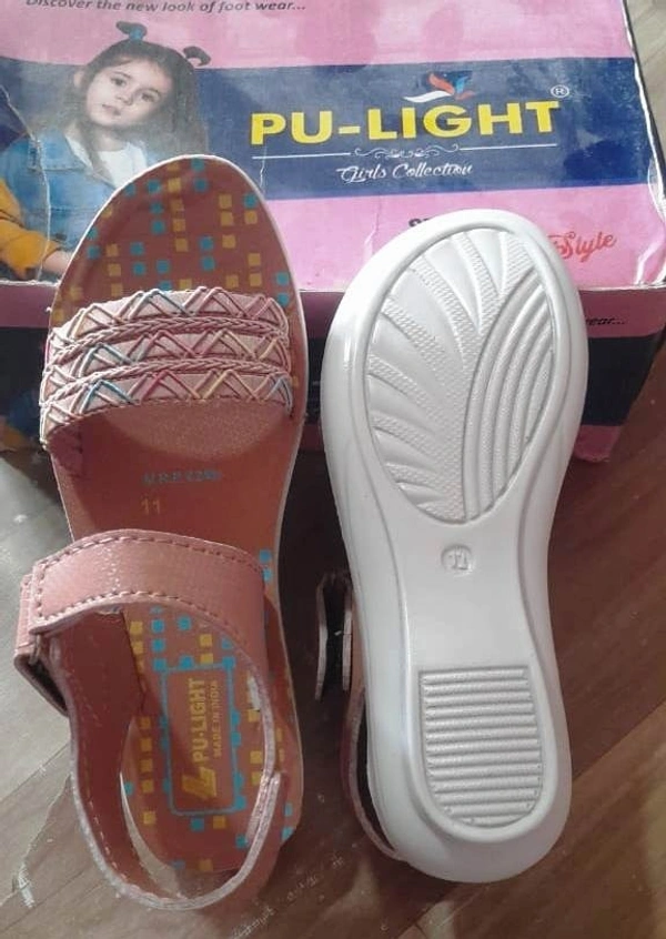 PU-LIGHT Kids girl sandal size 11