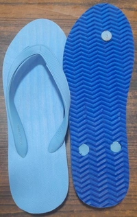 LEHAR Women Flat Chappal size 8 - SKY BLUE