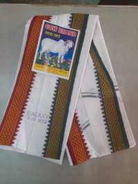 WE KART WHITE PATTA GAMCHHA 
