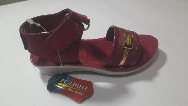 PU-LIGHT Girls Sandal Size 6