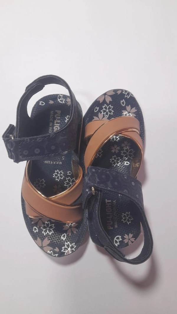 PU-LIGHT Girls Sandal Size 5