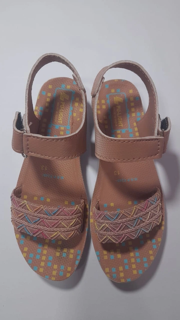 PU-LIGHT Girls Sandal Size 12