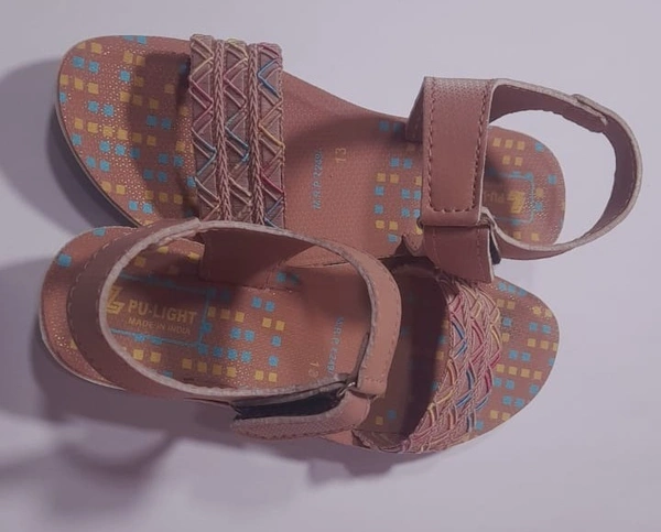 PU-LIGHT Girls Sandal Size 13