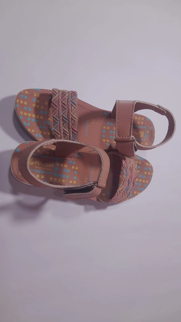 PU-LIGHT Girls Sandal Size 11