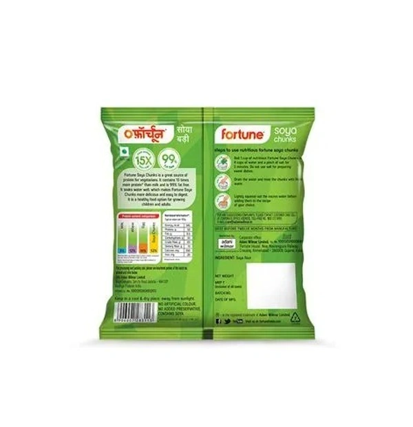 Fortune Soya Chunks, 39.6 g