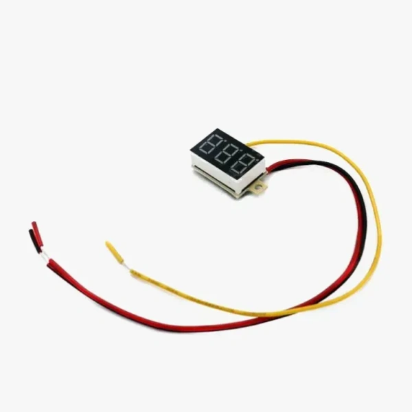 0.28-inch 0v-100v Red Display Three-Wire Mini DC Voltmeter