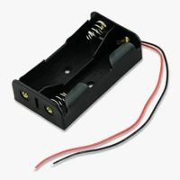 3.7v 2S – 18650 Battery In-Series Lithium Cell Holder Open Case With Wire