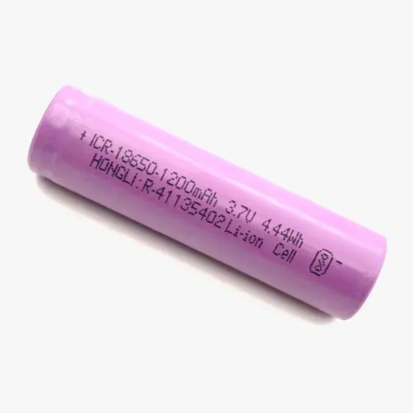3.7V 1200mah Lithium-ion Battery Rechargeable Battery Cell (18650 Model )