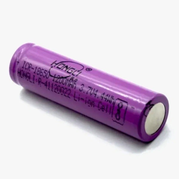 3.7V 1200mah Lithium-ion Battery Rechargeable Battery Cell (18650 Model )