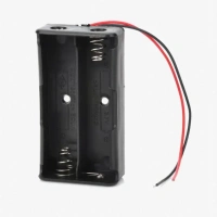 3.7v 2S – 18650 Battery In-Series Lithium Cell Holder Open Case With Wire