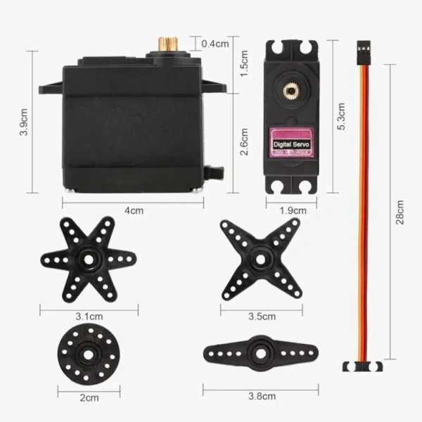 TowerPro MG995 High-Speed Digital Metal Gear Servo Motor