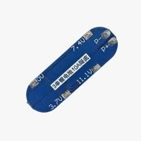 3S 10A BMS For 12v-18650 Lithium Battery Protection – 1 Pcs
