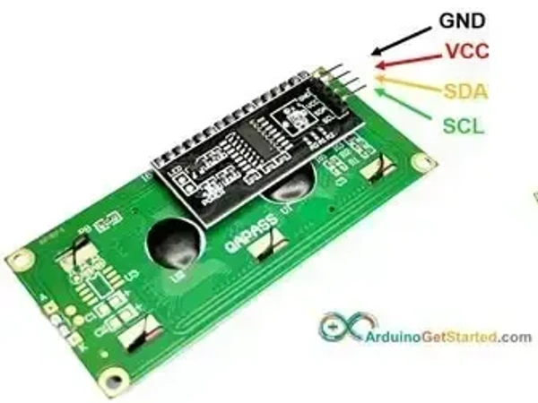LCD Display With I2C Module 