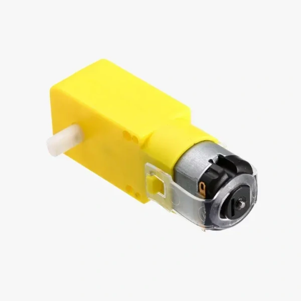 Dual Shaft BO Gear Motor-200 RPM-Straight – 1 Pcs