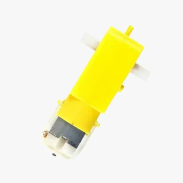 Dual Shaft BO Gear Motor-200 RPM-Straight – 1 Pcs