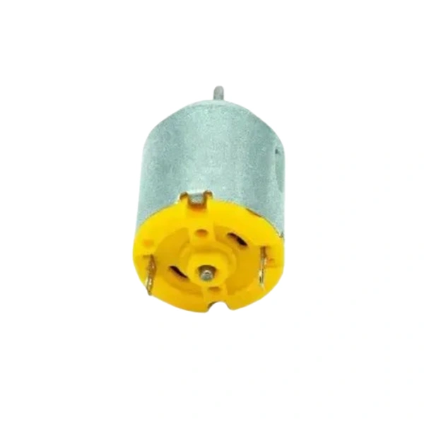 5v High Speed Round DC Motor Yellow Color