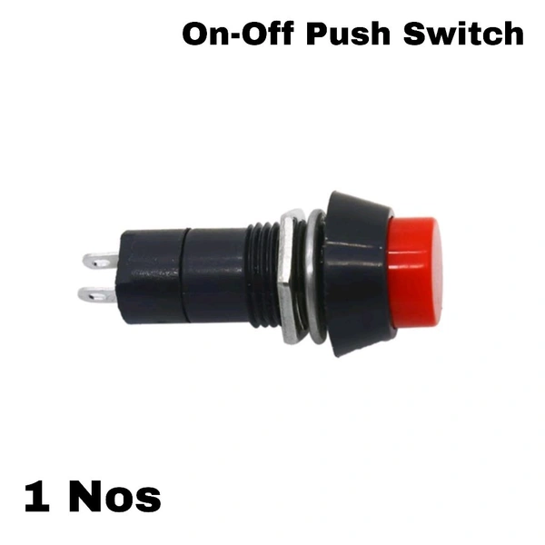 Push On Push Off Switch Mini Pushbutton Switch