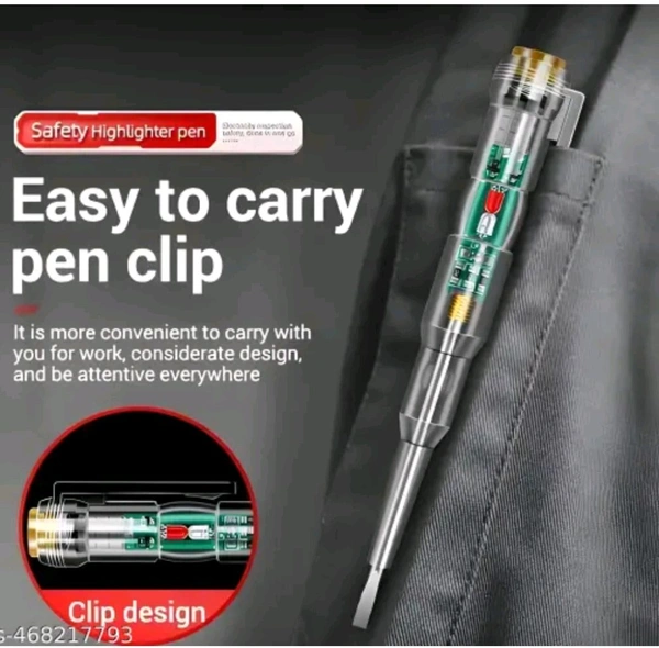 High-Brightness Intelligent Voltage Tester Pen 