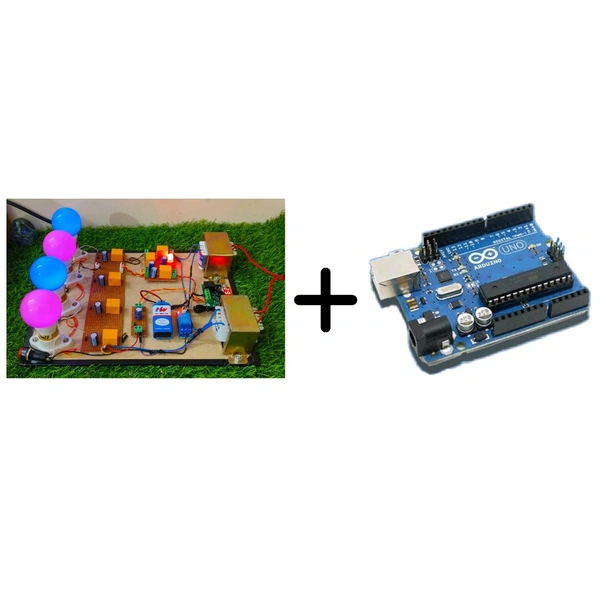 Automatic Load Sharing With Cutoff, Overheat And Arduino (By Using AC Bulb)