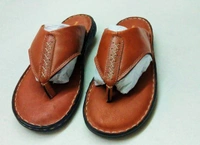 Ambur Leather Naaz Sandals - 6, Tan Hide