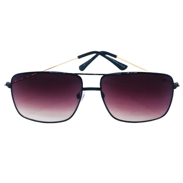 "MALUKKS 'LV' Special Edition Bistre Shade Luxury Sunglasses Unisex" - Free Size, Bistre