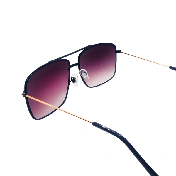 "MALUKKS 'LV' Special Edition Bistre Shade Luxury Sunglasses Unisex" - Free Size, Bistre