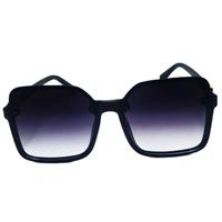 "MALUKKS Luxury Line Special Edition Sunglasses - Z Black with Gold Touch, Glossy Frame" - Black, Free Size