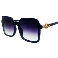 "MALUKKS Luxury Line Special Edition Sunglasses - Z Black with Gold Touch, Glossy Frame" - Black, Free Size