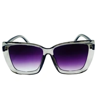 "Persian Indigo Shade Sunglasses with Pastel Gray Mirror Frame" - Persian Indigo, Free Size