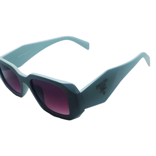 "Unveil Timeless Elegance: MALUKKS Exclusive Bistri Shade & Granny Smith Frame Sunglasses Unisex" - Free Size, Granny Smith