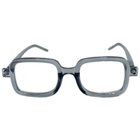 "Transcend Style: MALUKKS Exclusive Transparent Shade & Mirror Transparent Frame Sunglasses Unisex" - Free Size