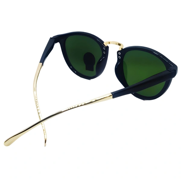 "Exclusive MALUKKS Premium Class Glossy Black Limited Edition Mallard Shade  Sunglasses Unisex" - Black, Adjustable