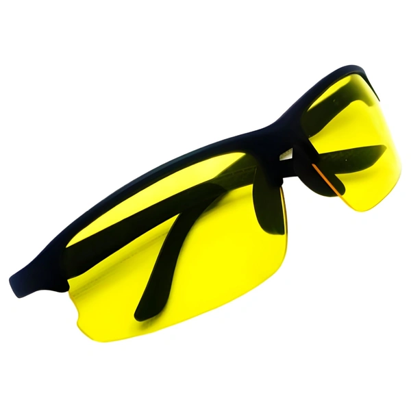 "Performance-Ready MALUKKS Sports Line Yellow Sunglasses" - Yellow, Free Size
