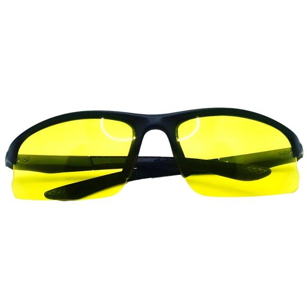 "Performance-Ready MALUKKS Sports Line Yellow Sunglasses" - Yellow, Free Size
