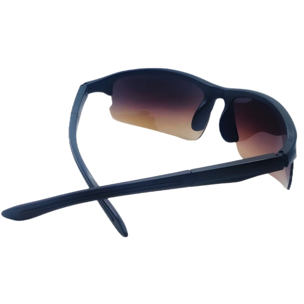 "MALUKKS Sports Class Brandeis Blue Sunglasses: Unleash Your Athletic Prowess!" - Free Size, Brandeis Blue
