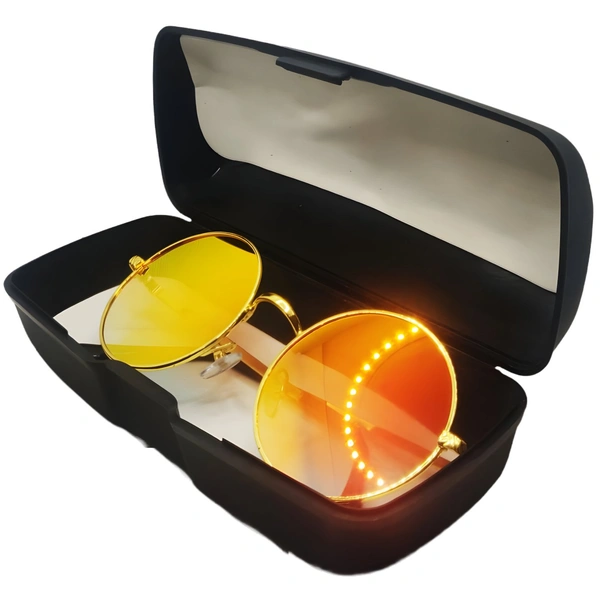 🧡 MALUKKS Luxury Class Limited Edition Orange Sunglasses - Elegance in Every Shade Unisex - Free Size, Orange