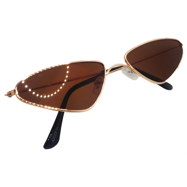 🧡 MALUKKS Premium Class Limited Edition Brown Sunglasses - Timeless Elegance at Its Best Unisex - Brown, Free Size