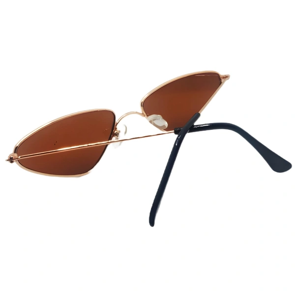 🧡 MALUKKS Premium Class Limited Edition Brown Sunglasses - Timeless Elegance at Its Best Unisex - Brown, Free Size