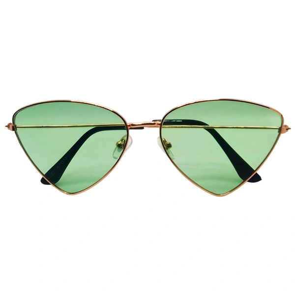 🍃 MALUKKS Premium Class Limited Edition Leaf Green Sunglasses - Refreshing Elegance Unisex - Free Size, Leaf Green