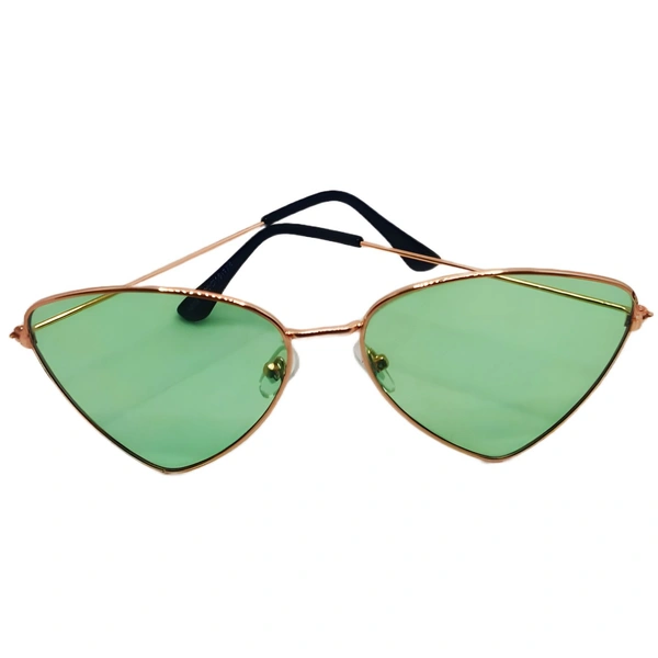 🍃 MALUKKS Premium Class Limited Edition Leaf Green Sunglasses - Refreshing Elegance Unisex - Free Size, Leaf Green