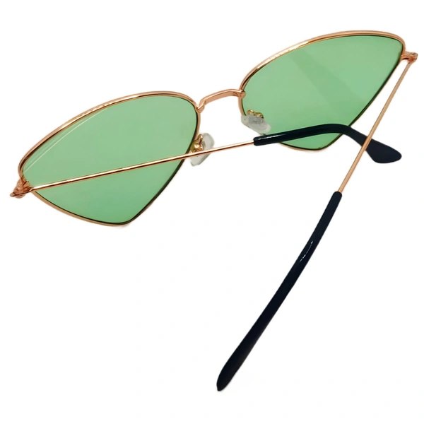 🍃 MALUKKS Premium Class Limited Edition Leaf Green Sunglasses - Refreshing Elegance Unisex - Free Size, Leaf Green